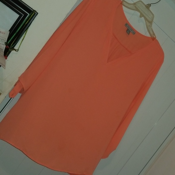 by Design Tops - Orange Blouse